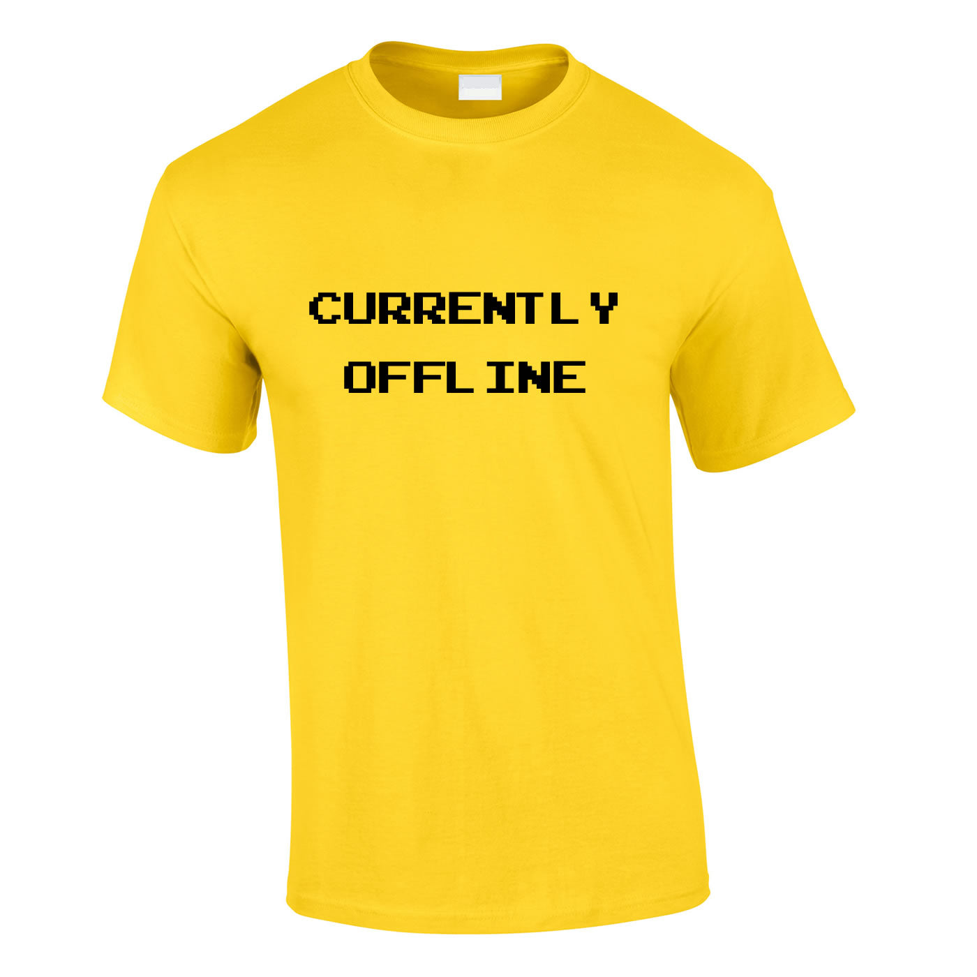 Currently Offline Tee In Yellow