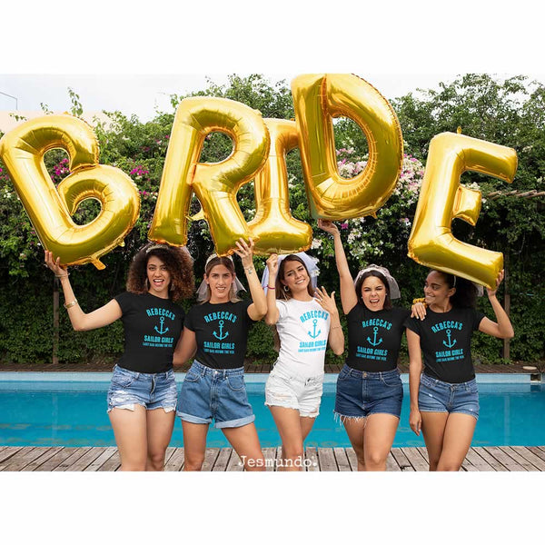 Sailor Hen Party Theme T Shirts | Nautical Hen Night Outfit