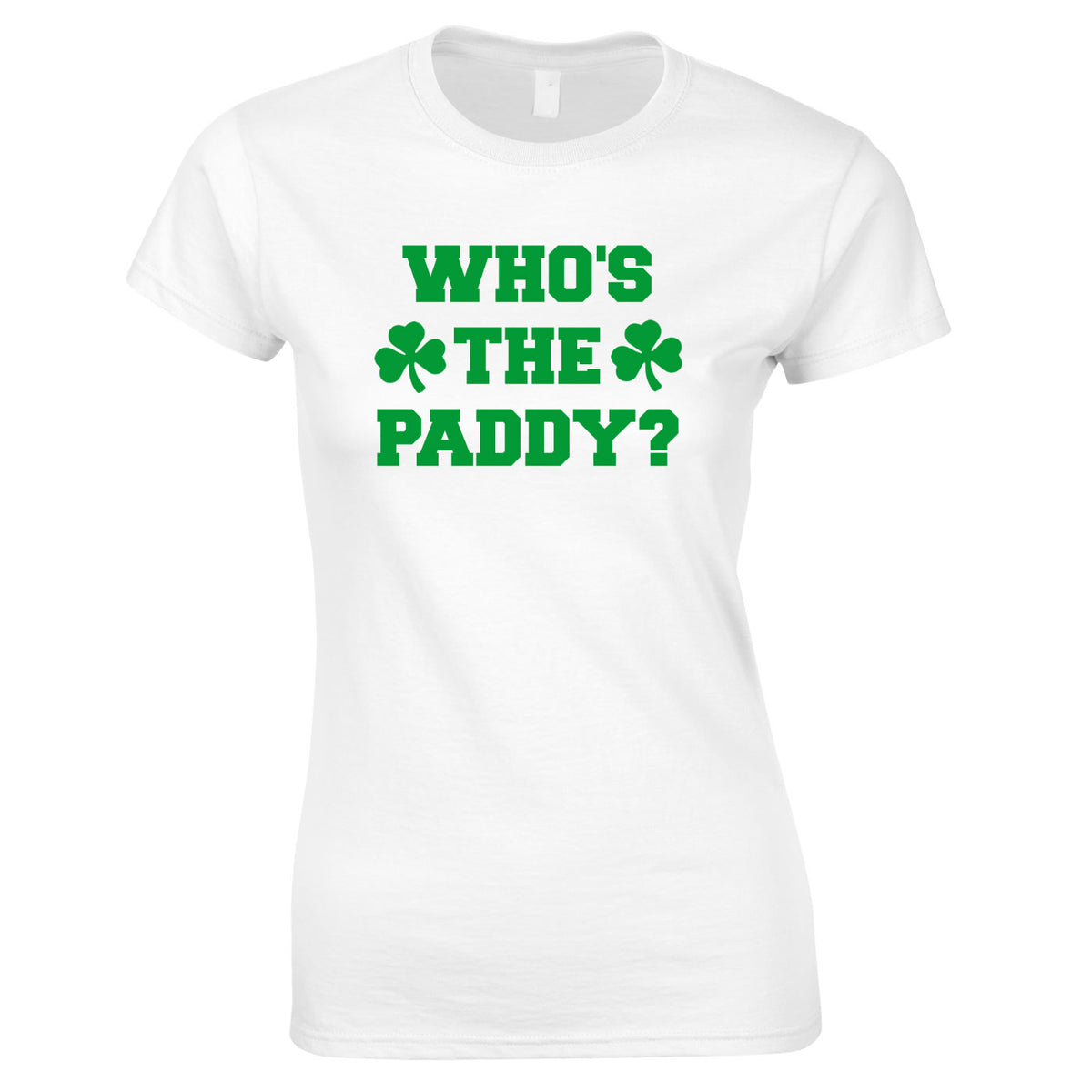Who's The Paddy Ladies Top In White