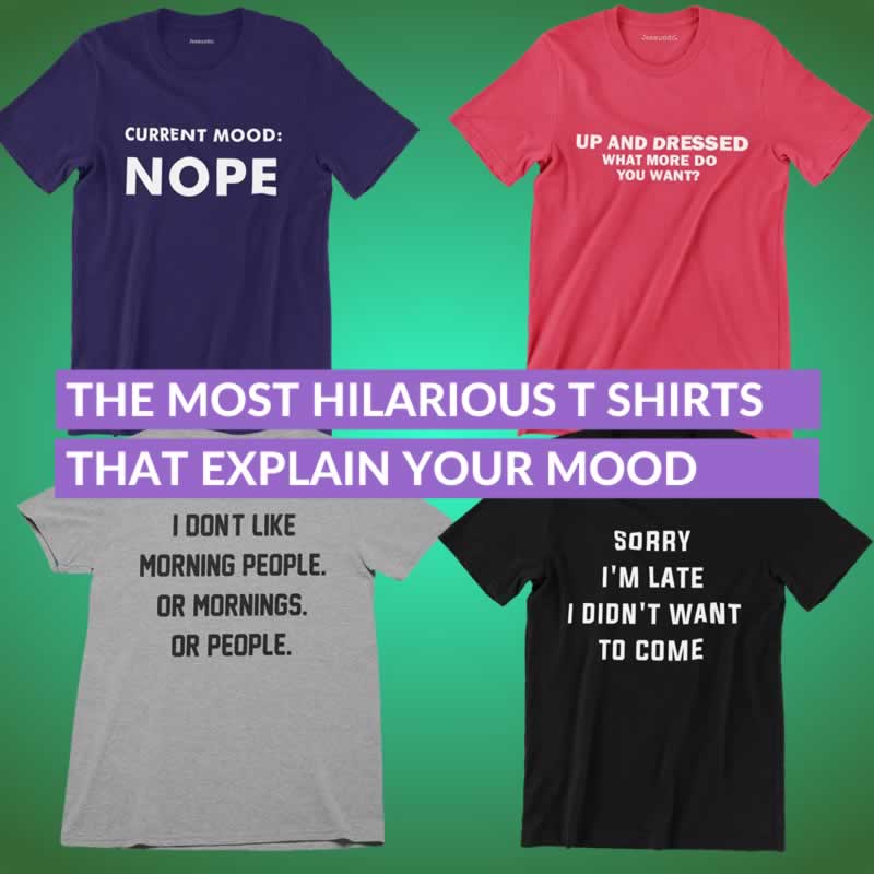 16 Amusing Tees That Explain Your Bad Mood So You Don't Have To