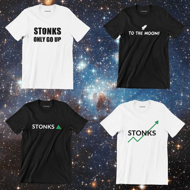The Best Stonks Meme T Shirts Have Arrived!