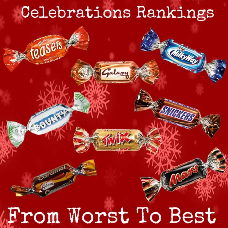 Celebrations Christmas Chocolate Tub Ranked: The Best And Worst Chocolates!
