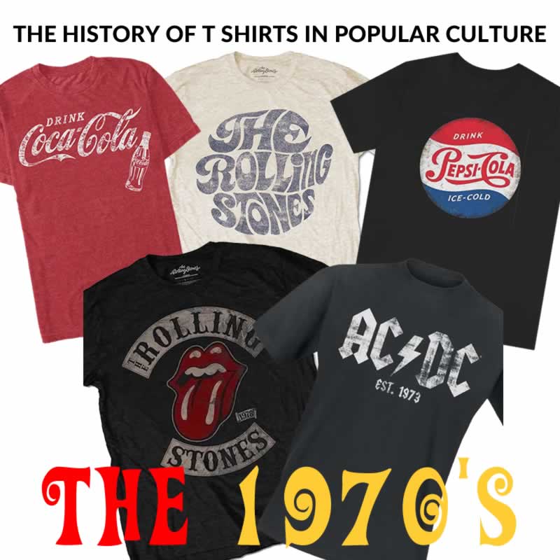 T Shirts That Were Popular In The 1970s