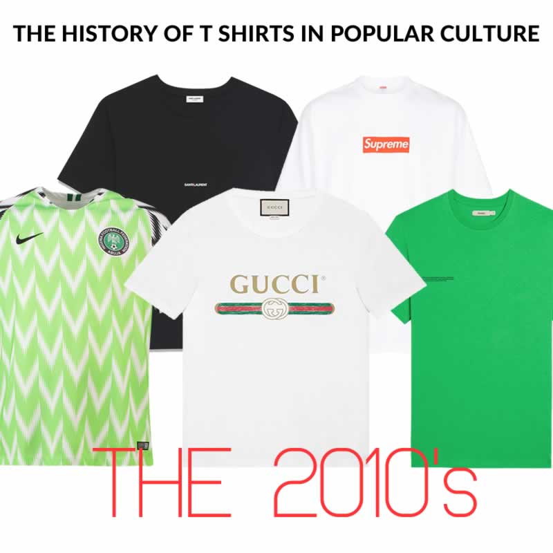 T Shirts that were popular in the 2010s