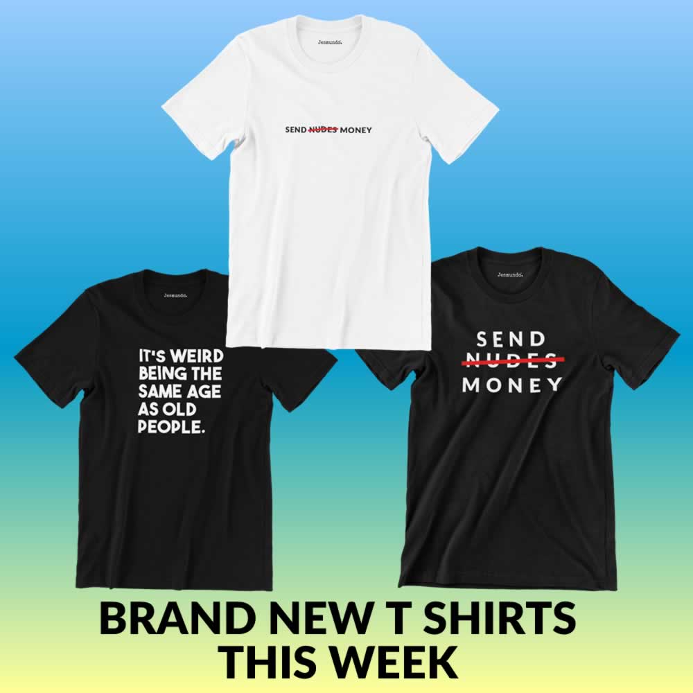 Three Brand New Tees At Jesmundo This Week