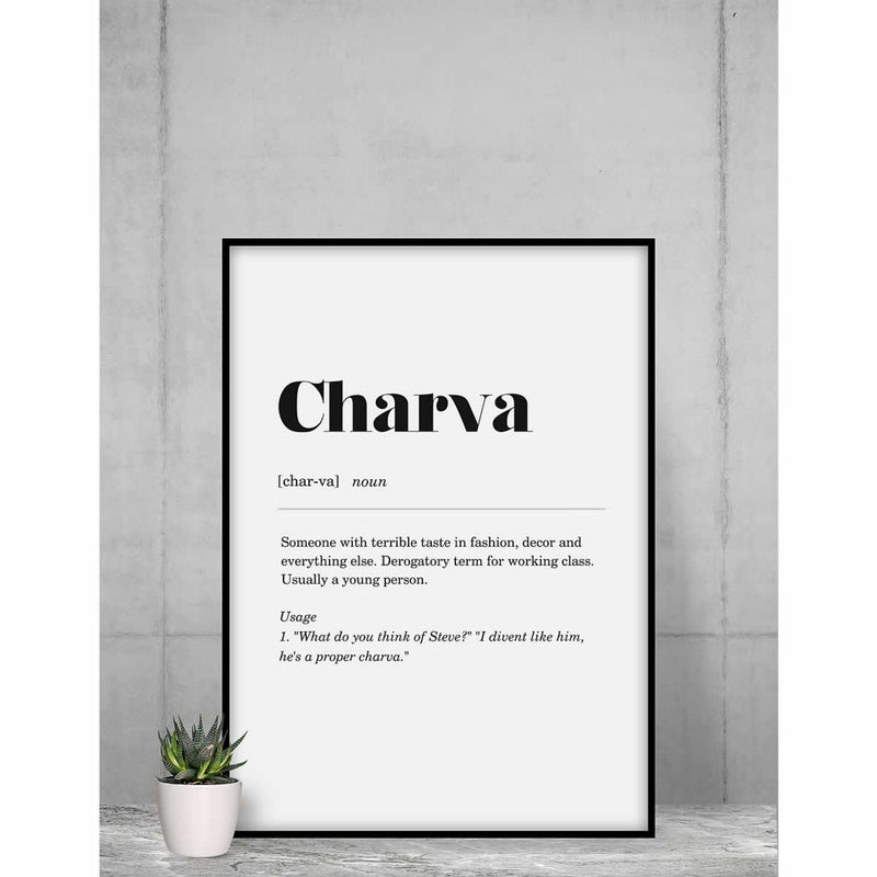 Charva Geordie Definition Wall Art