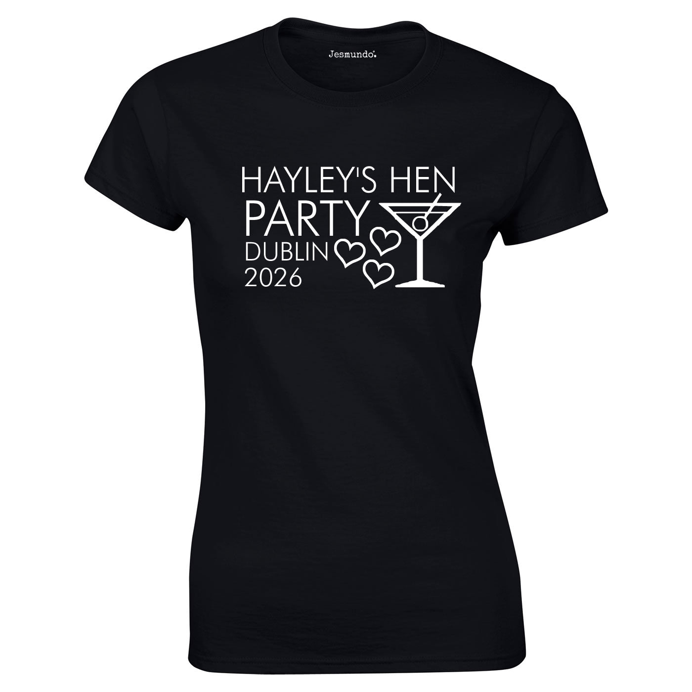 Cocktail Theme Hen Party T-Shirts For Hen Do