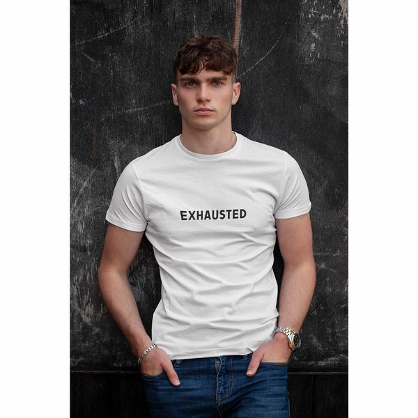 Exhausted Men's T Shirt