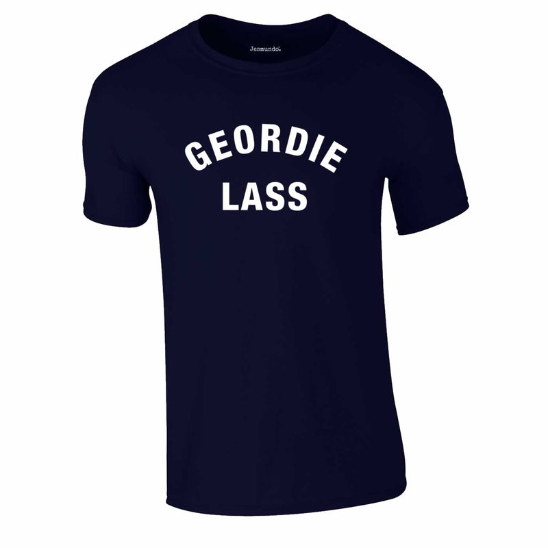 Geordie Lass Tee In Navy