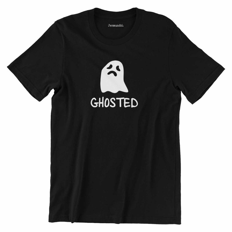 Boo Scary Ghost Graphic Halloween T-Shirt