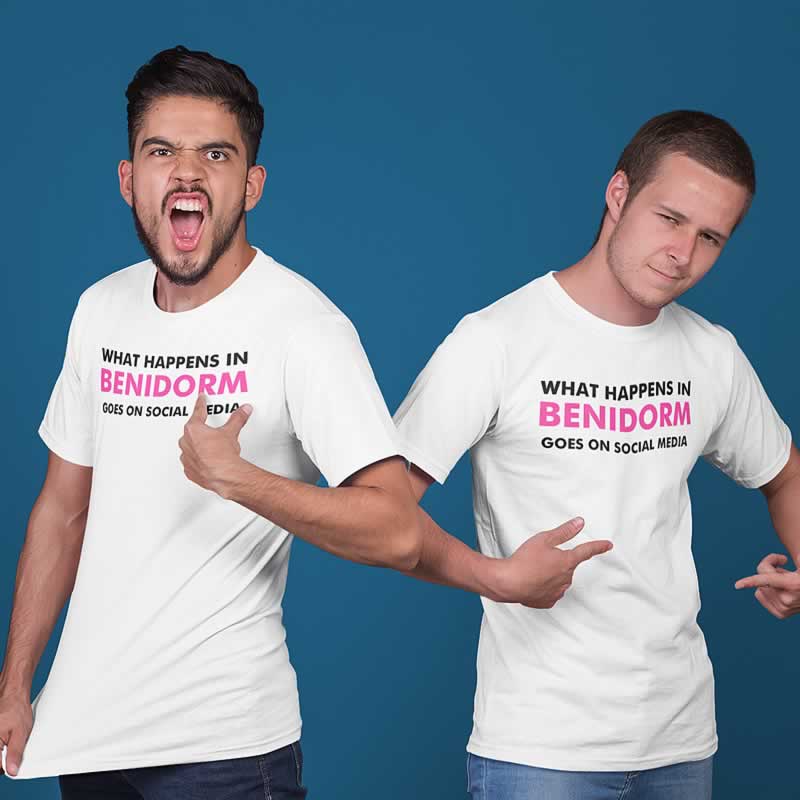 Lads Holiday T Shirts
