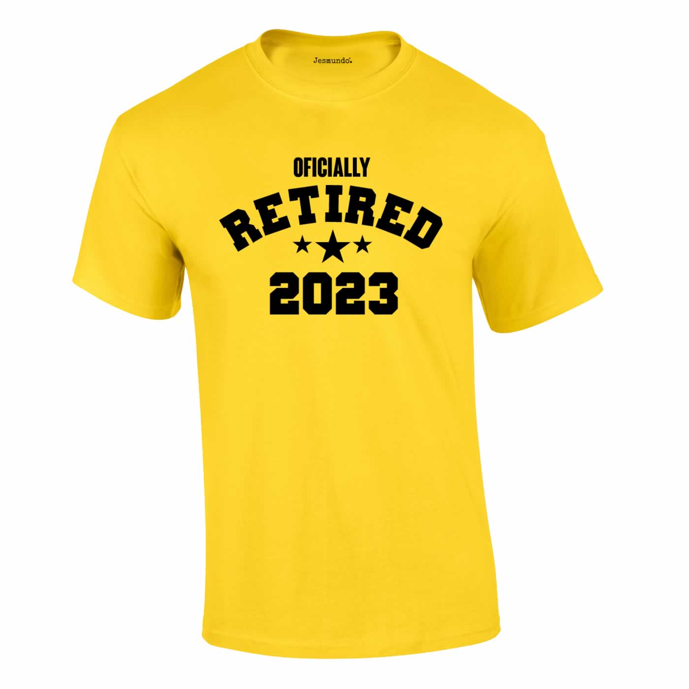 Officially Retired 2023 Tee In Yellow