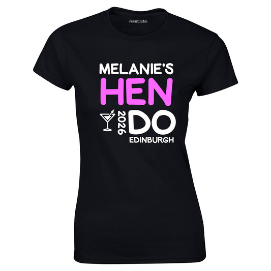 Custom Hen Do Slogan T-Shirts For Your Hen Party