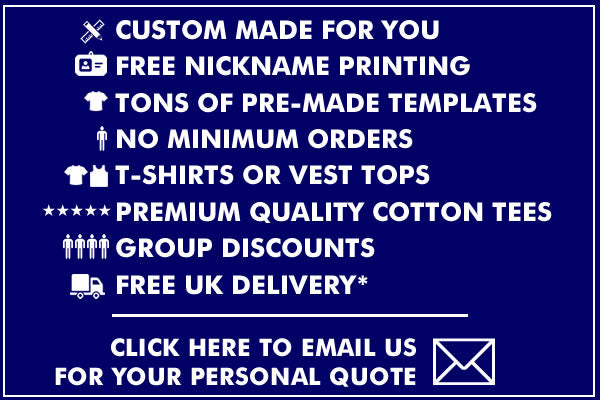 Custom Printed Stag Party T Shirts