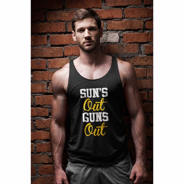 Suns Out Guns Out Men's Vest Top