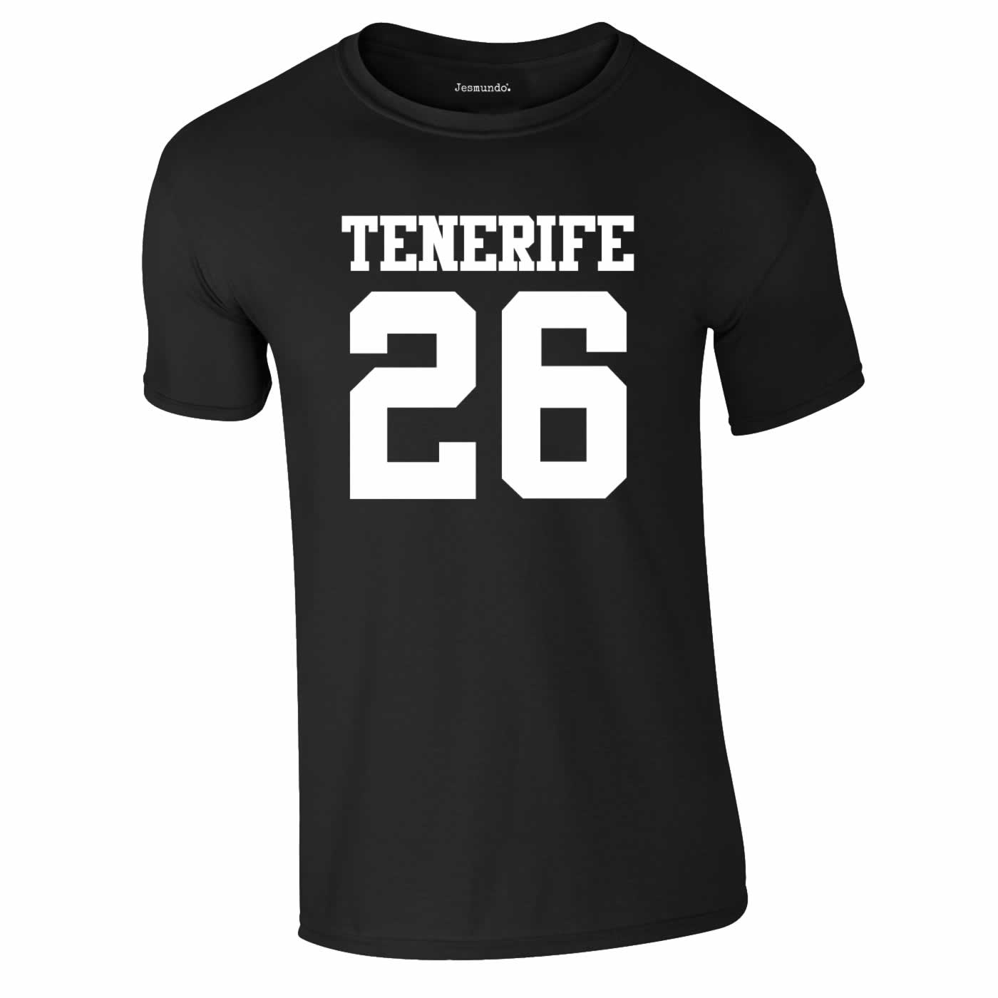 Tenerife Lads Holiday Personalised T-Shirts