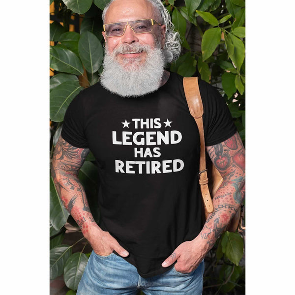This Legend Has Retired T-Shirt For Men
