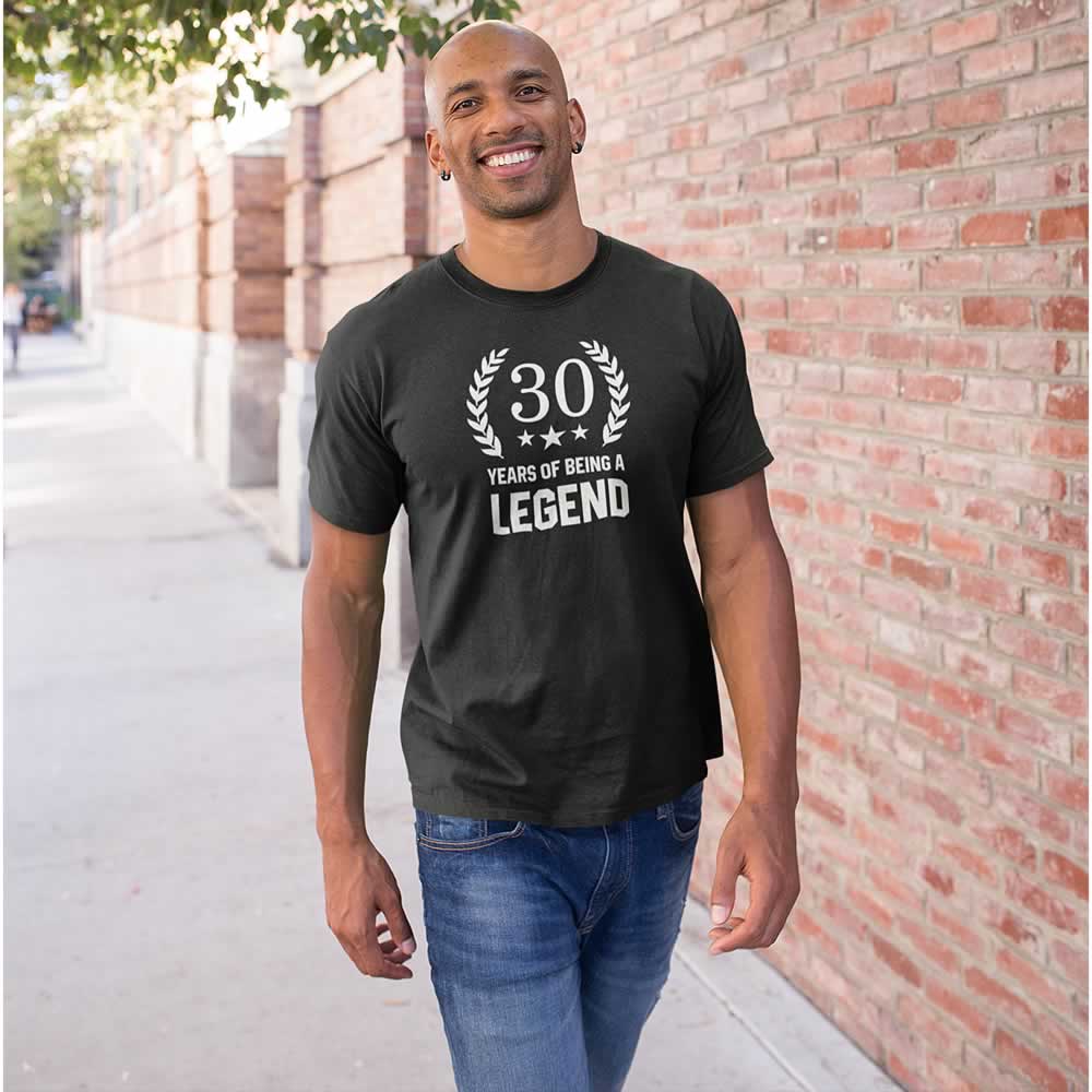 Men's 30 Years Of Being A Legend T-Shirt