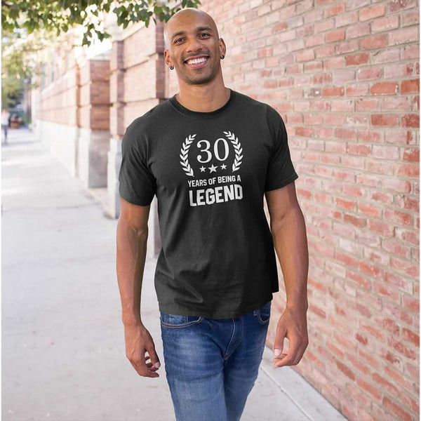 Men's 30 Years Of Being A Legend T-Shirt