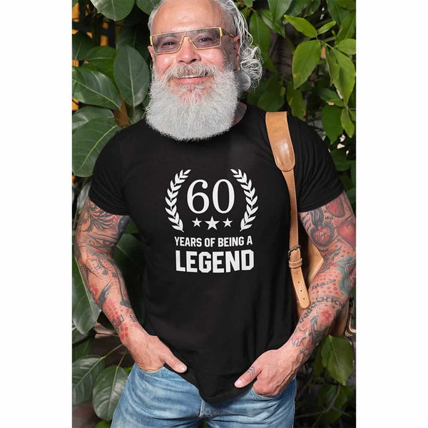 Men's 60 Years Of Being A Legend T-Shirt