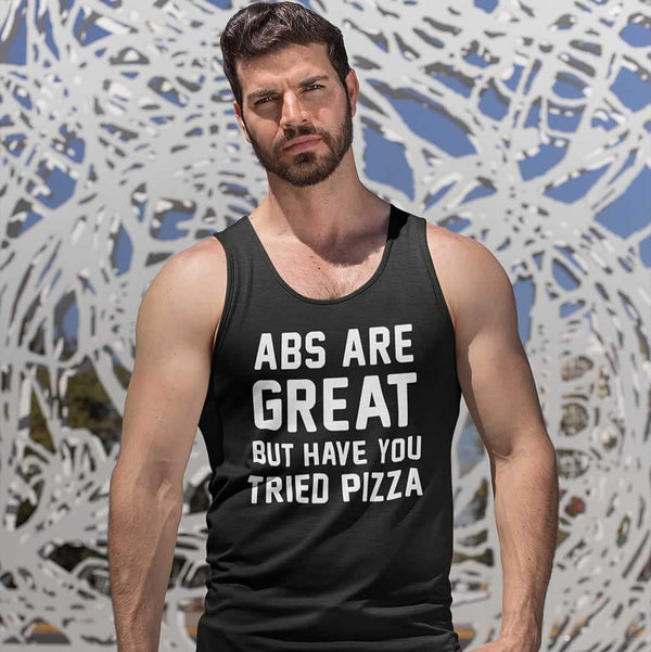 Abs Are Great But Have You Tried Pizza Men's Vest