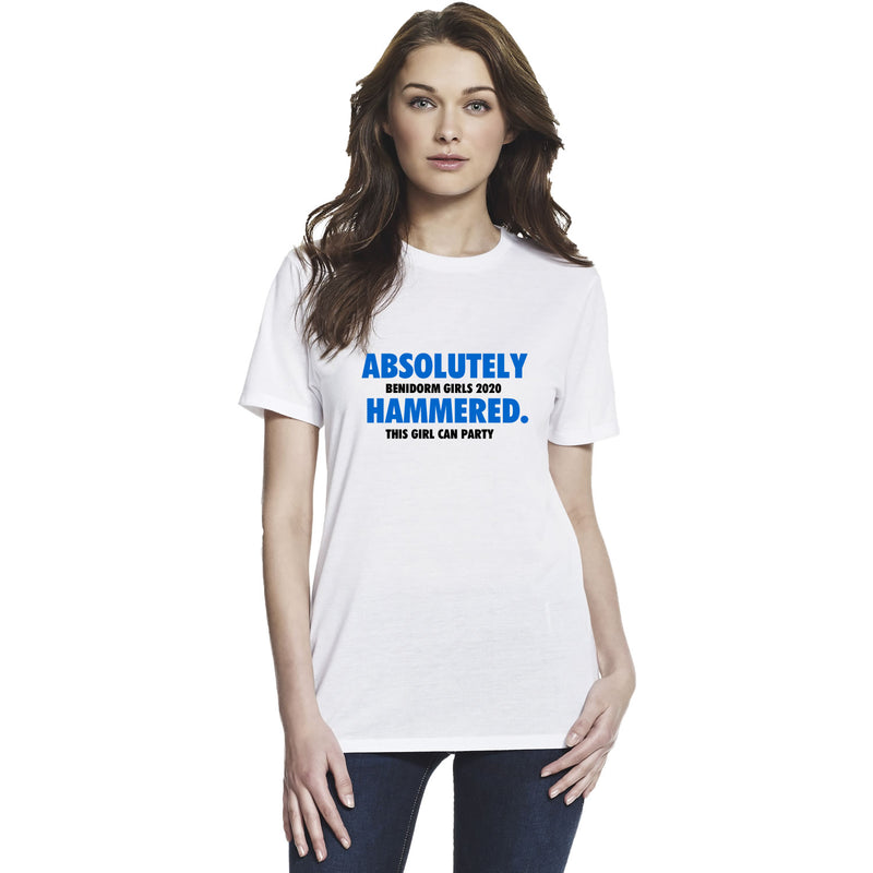 Absolutely Hammered Girls Holiday T Shirts