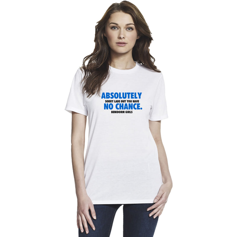 Absolutely No Chance Women's T Shirts