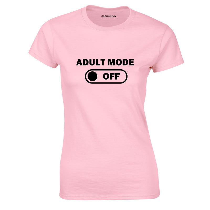 Adult Mode Off Ladies Top In Pink