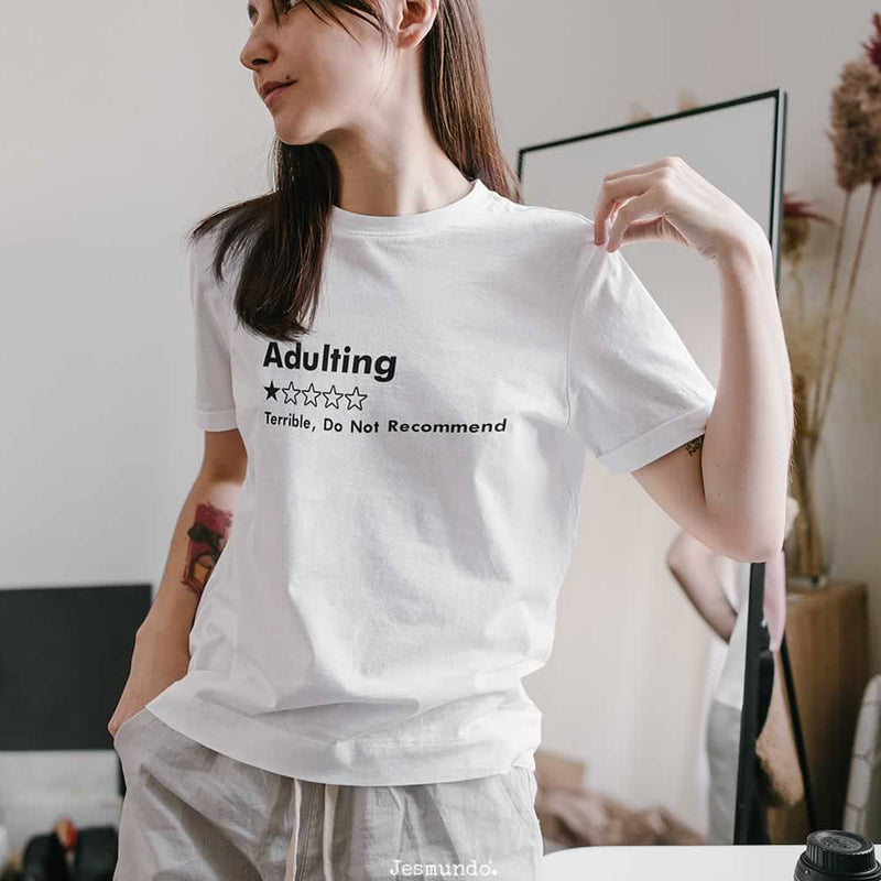 Adulting Terrible Do Not Recommend Women's T Shirt