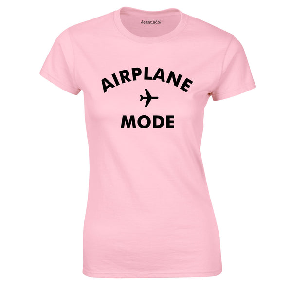 Airplane Mode Ladies Top In Pink