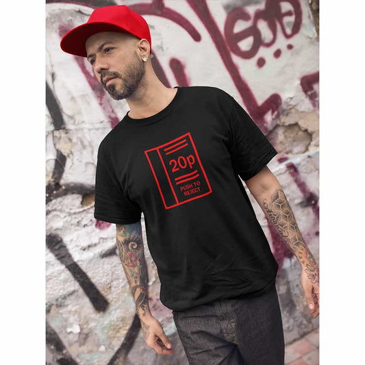 Arcade Machine Coin Slot Graphic Tee