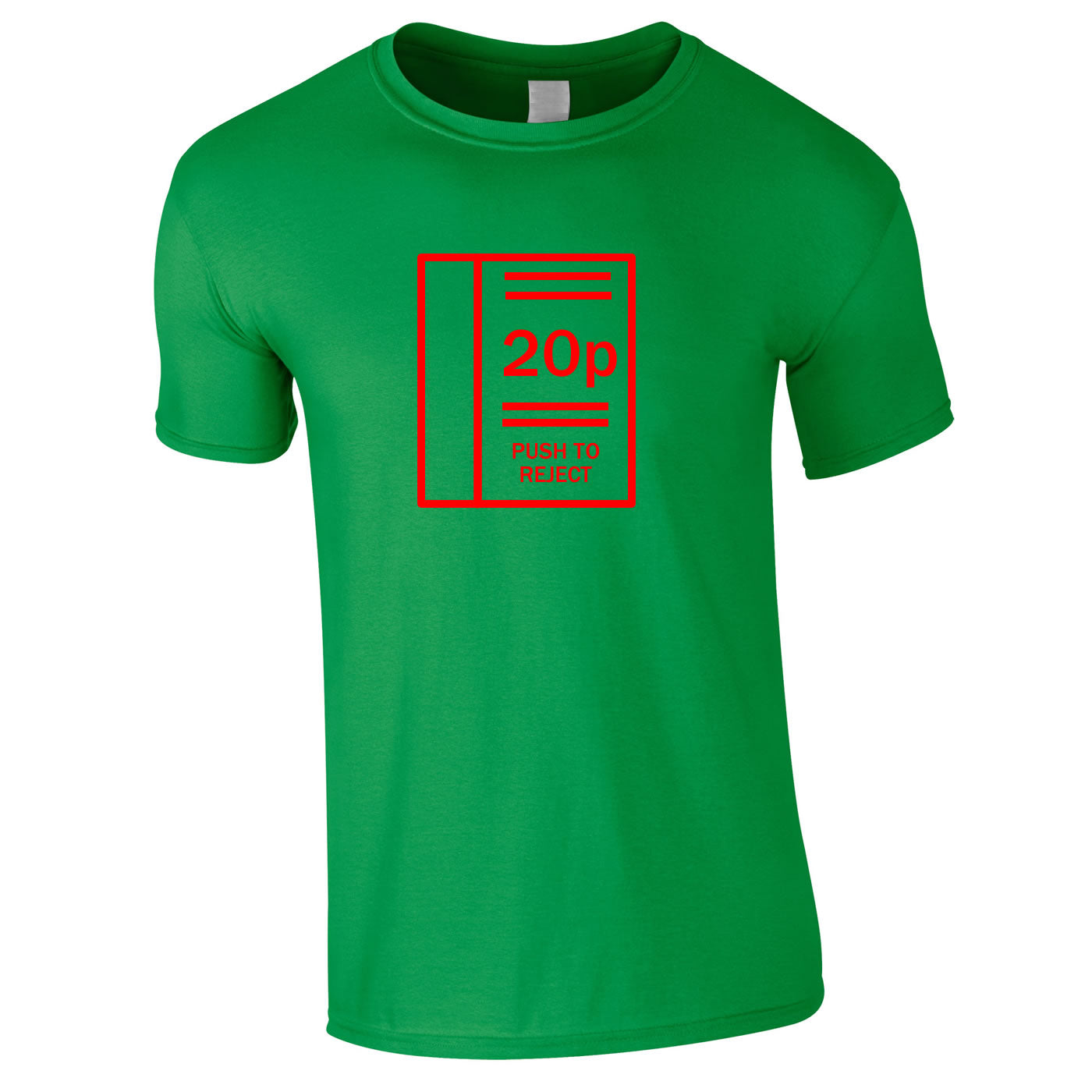 Arcade Machine Inspired Tee In Green