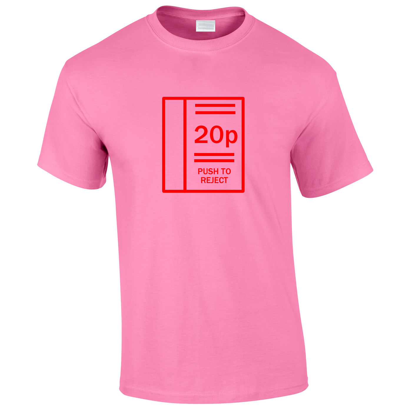 Arcade Machine Inspired Tee In Pink