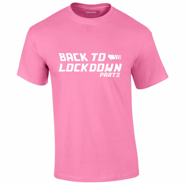 Back To Lockdown Tee In Pink
