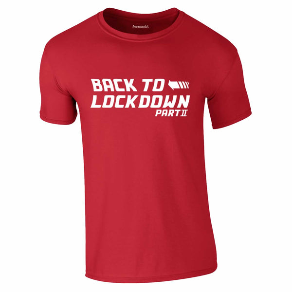 Back To Lockdown Tee In Red
