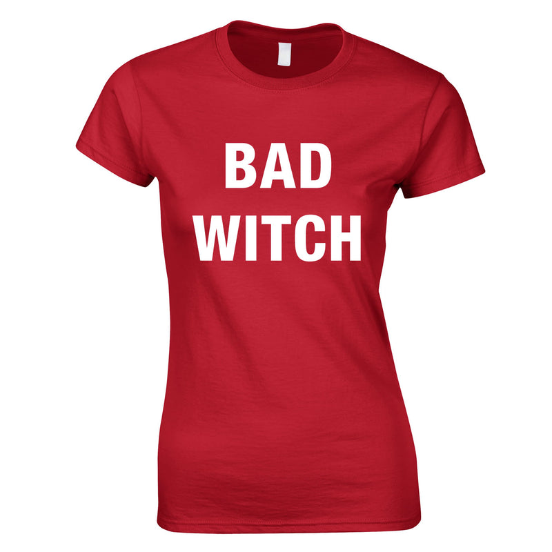 Bad Witch Top In Red
