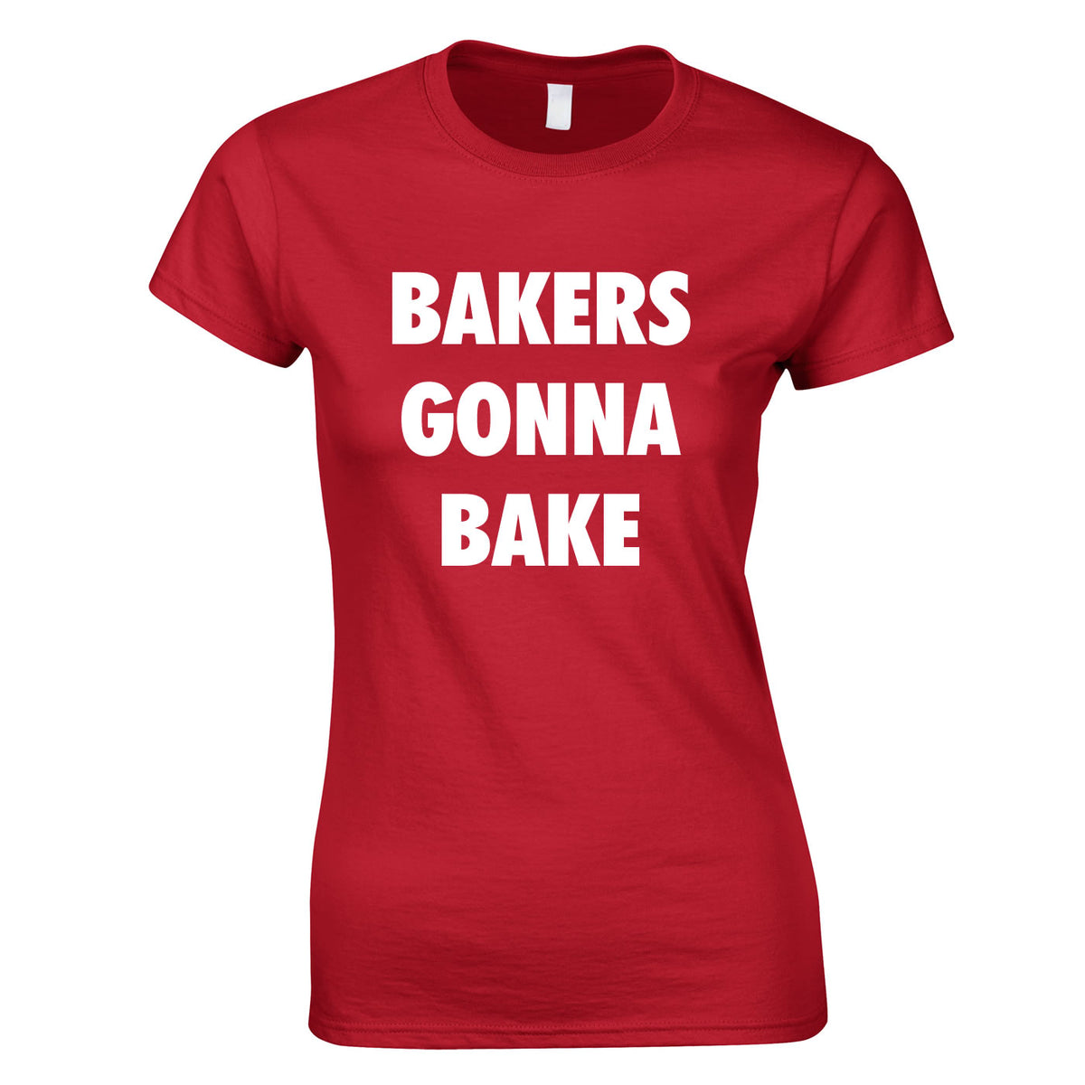 Bakers Gonna Bake Top In Red