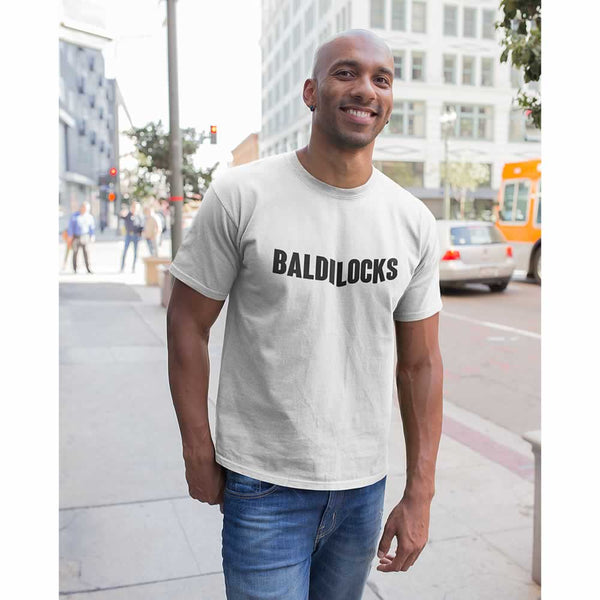 Baldilocks T Shirt For Bald Dad