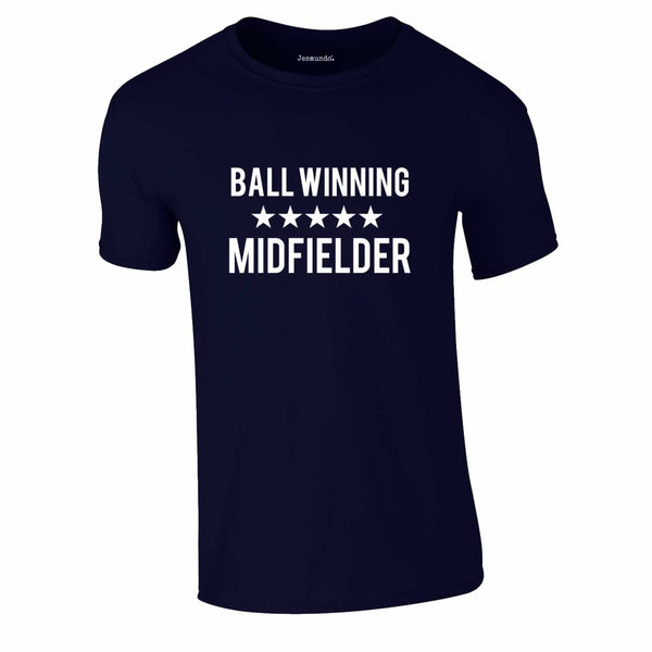 Ball Winning Midfielder Shirt In Navy