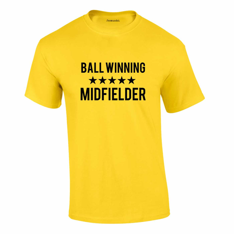 Ball Winning Midfielder Shirt In Yellow