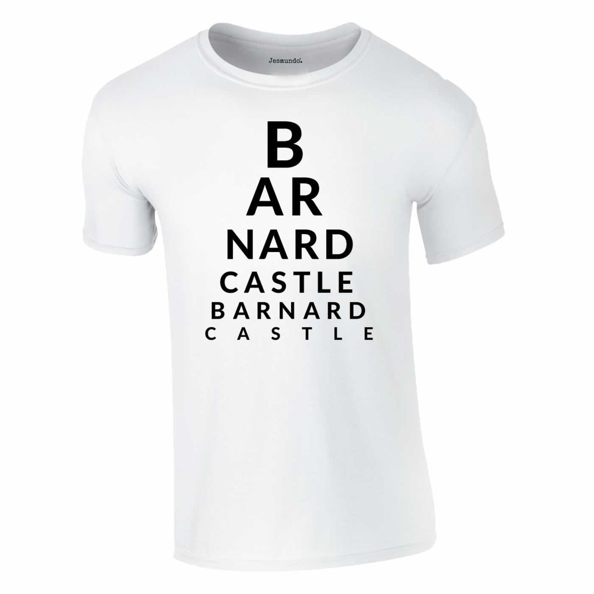 Barnard Castle Tee In White