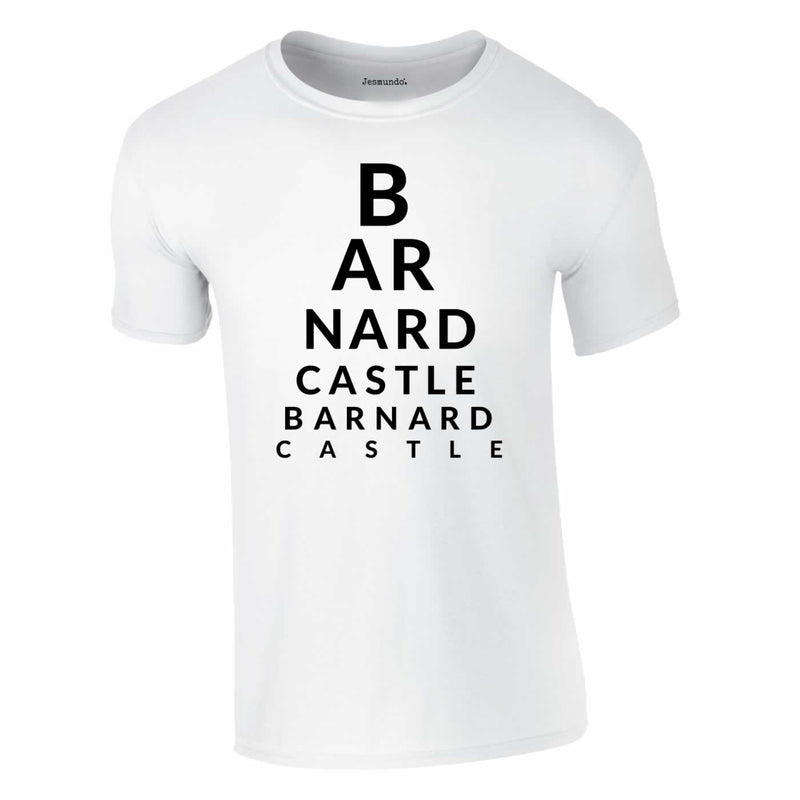 Barnard Castle Tee In White