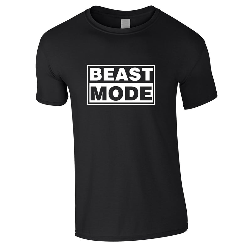 Beast Mode Tee In Black