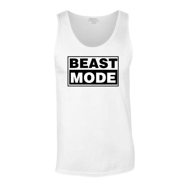 Beast Mode Vest In White