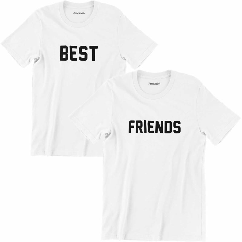 Best Friends T Shirts In White