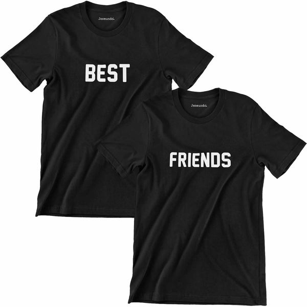 Best Friends T Shirts In Black