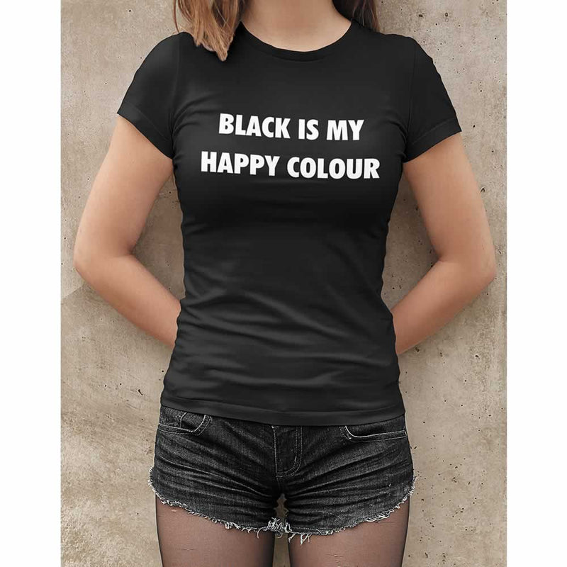 Black Is My Happy Colour T-Shirt