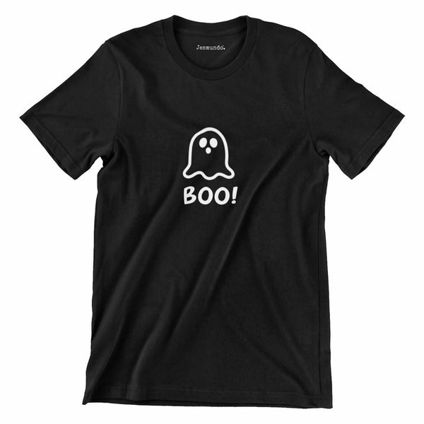 Cute Ghost Graphic Boo T-Shirt For Halloween