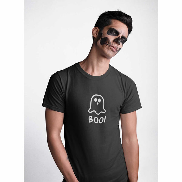 Men's Boo T-Shirt For Halloween