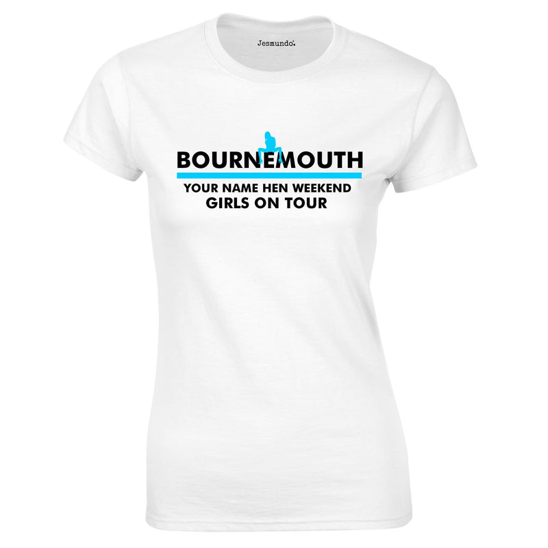 Custom Printed Bournemouth Hen Do T-Shirts
